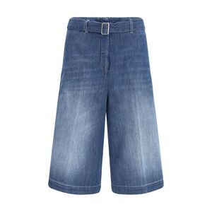 True Royal Women Cotton Shorts With A Belt